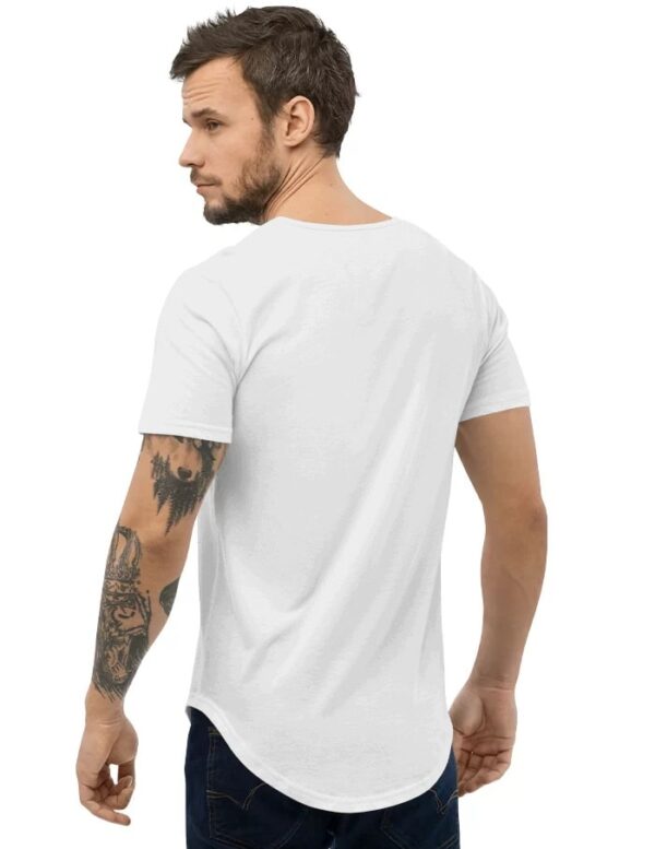 Men's Curved Hem T-Shirt - Image 2