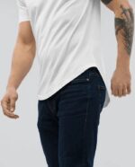 Men's Curved Hem T-Shirt - Image 3